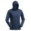 Earth Sea Sky Men's Silk Weight Sun Hoodie Dusky Blue