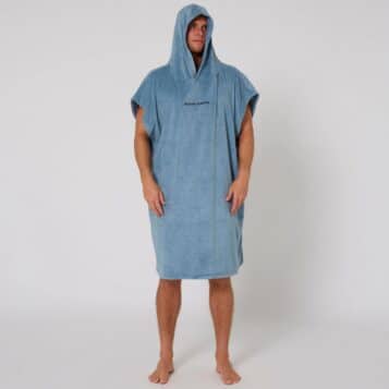 O&E Mens Surf Essential Poncho Petrol