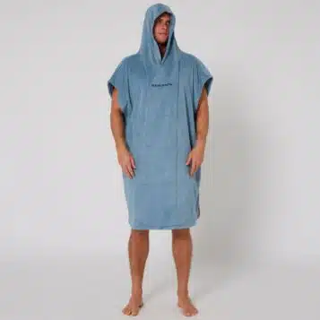 O&E Mens Surf Essential Poncho Petrol