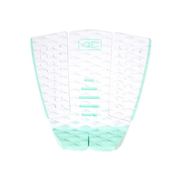Alternative view of Ocean & Earth Tyler Wright Signature Tail Pad - White/Mint
