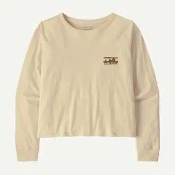 Alternative view of Patagonia Women's L/S '73 Skyline Easy Cut Organic T- Shirt Natural