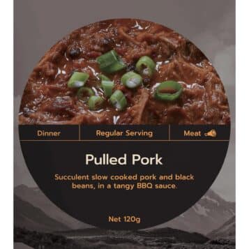 Alternative view of Real Meals Pulled Pork