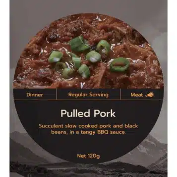 Alternative view of Real Meals Pulled Pork