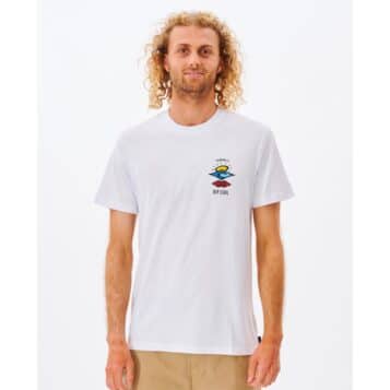 Rip Curl Men's Search Icon Tee White