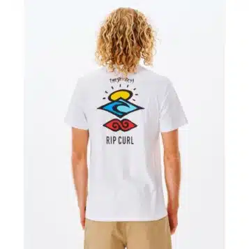 Alternative view of Rip Curl Men's Search Icon Tee White