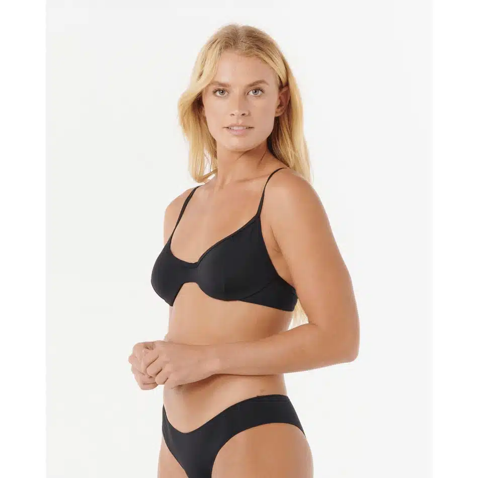 Rip Curl Women's Classic Surf D-DD Top Black 5 Rip Curl Women's Classic Surf D-DD Top Black - Image 5