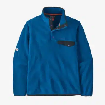 Patagonia Men's Lightweight Synch Snap-T Pullover Endless Blue