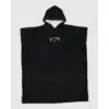 Billabong Black Wetsuit Hoodie Towel