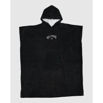 Billabong Black Wetsuit Hoodie Towel