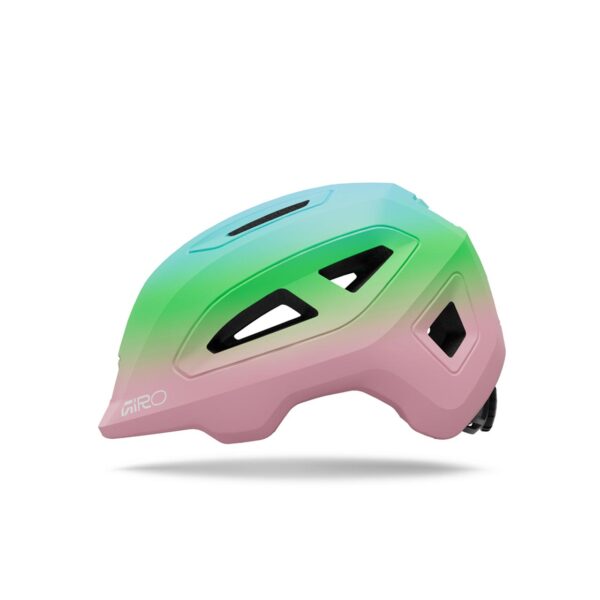 Alternative view of Giro Scamp II Child Matt Pink/Green Fade