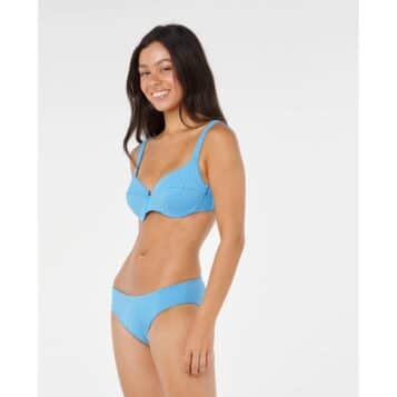 Alternative view of Rip Curl Premium Surf Full Coverage Bikini Bottom Azure Blue