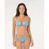 Rip Curl Women's Premium Surf Banded Fix Tri Azure Blue - Image 6