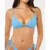 Rip Curl Women's Premium Surf Banded Fix Tri Azure Blue - Image 2