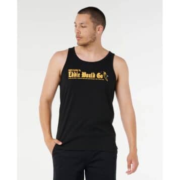 Rip Curl Men's EWG Sticker Tank Black