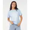 Rip Curl Women's EWG Lei Lei Relaxed Tee Blue Wind