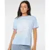 Rip Curl Women's EWG Lei Lei Relaxed Tee Blue Wind - Image 6
