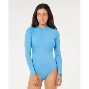 Rip Curl Women's Premium Surf LS Surf Suit Azure Blue