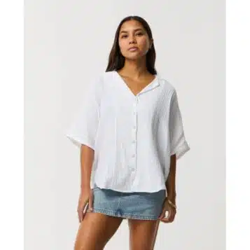 Rip Curl Women's Premium Surf Shirt White