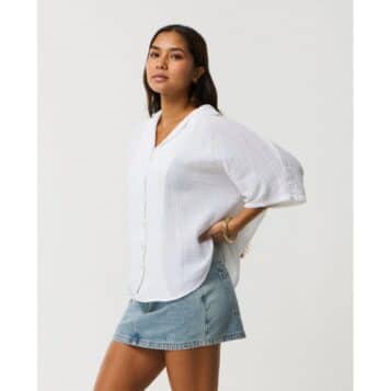 Alternative view of Rip Curl Women's Premium Surf Shirt White