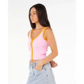 Alternative view of Rip Curl Sunset Laua Textured Tee Pink