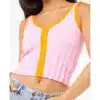 Rip Curl Sunset Laua Textured Tee Pink - Image 5