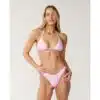Rip Curl Women's Classic Surf Sliding Tri Light Pink - Image 2