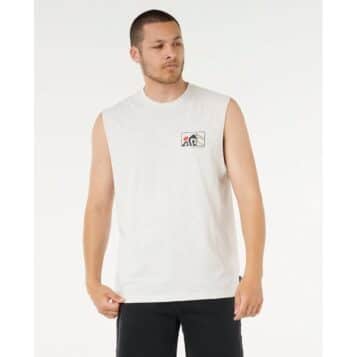 Rip Curl Vaporcool Search Peaks Muscle Sport Marle