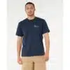 Rip Curl Men's Vaporcool MF Fade Tee Navy