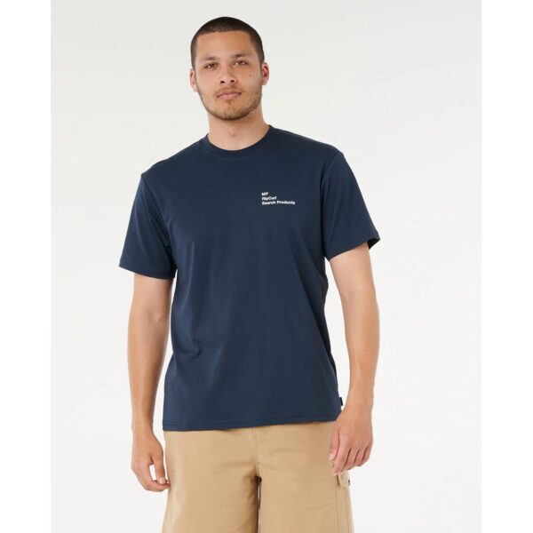 Rip Curl Men's Vaporcool MF Fade Tee Navy