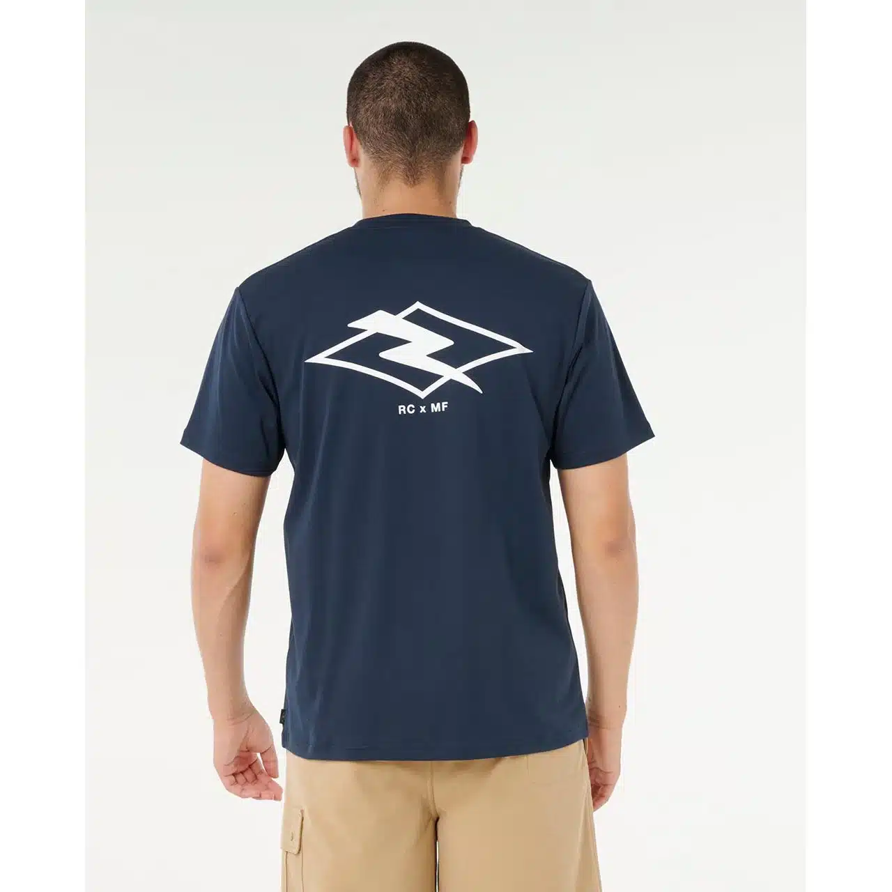 Rip Curl Men's Vaporcool MF Fade Tee Navy 3 Rip Curl Men's Vaporcool MF Fade Tee Navy - Image 3