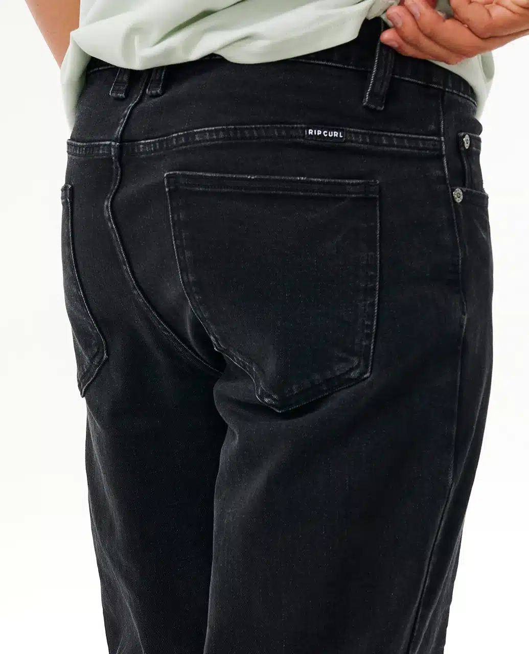 Rip Curl Men's Classic Surf Denim Washed Black 4 Rip Curl Men's Classic Surf Denim Washed Black - Image 4