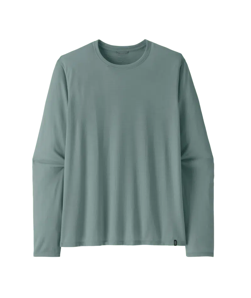 Patagonia Men's L/S Cap Cool Trail Shirt Blue Sage 1 Patagonia Men's L/S Cap Cool Trail Shirt Blue Sage