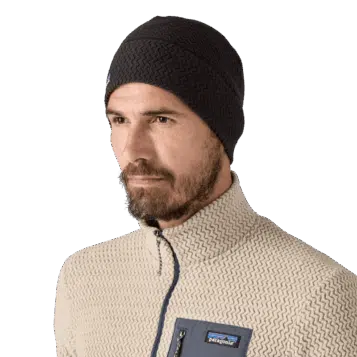 Alternative view of Patagonia R1 Air Beanie Black