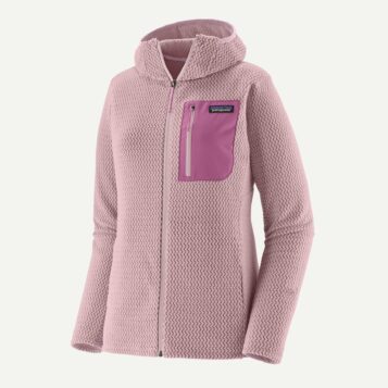 Patagonia Women's R1 Air Full-Zip Hoody Quiet Violet