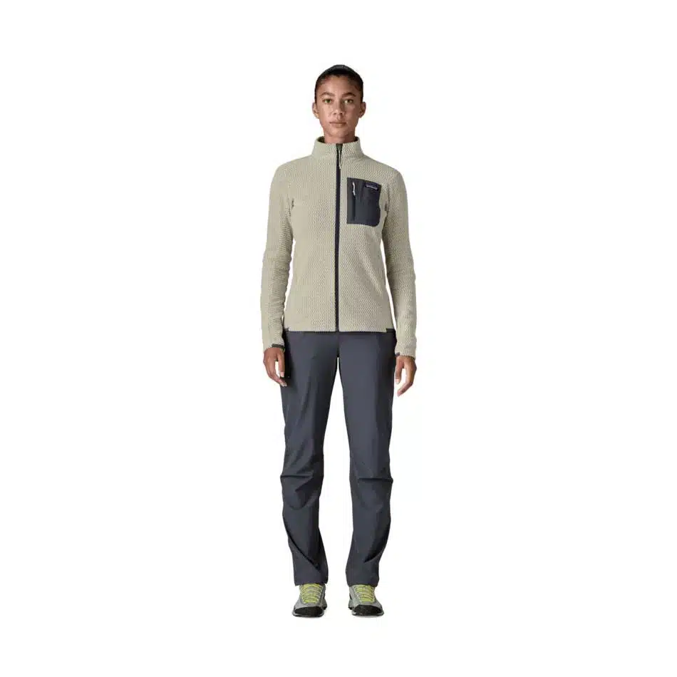 Patagonia Women's R1 Air Jacket Wool White 4 Patagonia Women's R1 Air Jacket Wool White - Image 4
