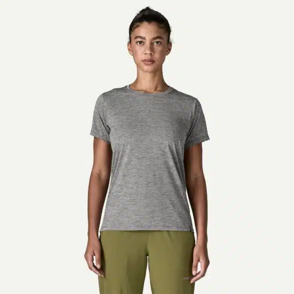 Alternative view of Patagonia Women's Capilene Cool Daily Shirt Feather Grey