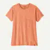 Patagonia Women's Capilene Cool Daily Shirt Peach Sherbet