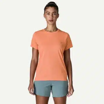 Alternative view of Patagonia Women's Capilene Cool Daily Shirt Peach Sherbet