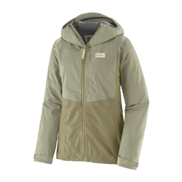 Patagonia Women's Boulder Fork Rain Jacket Gumtree Green