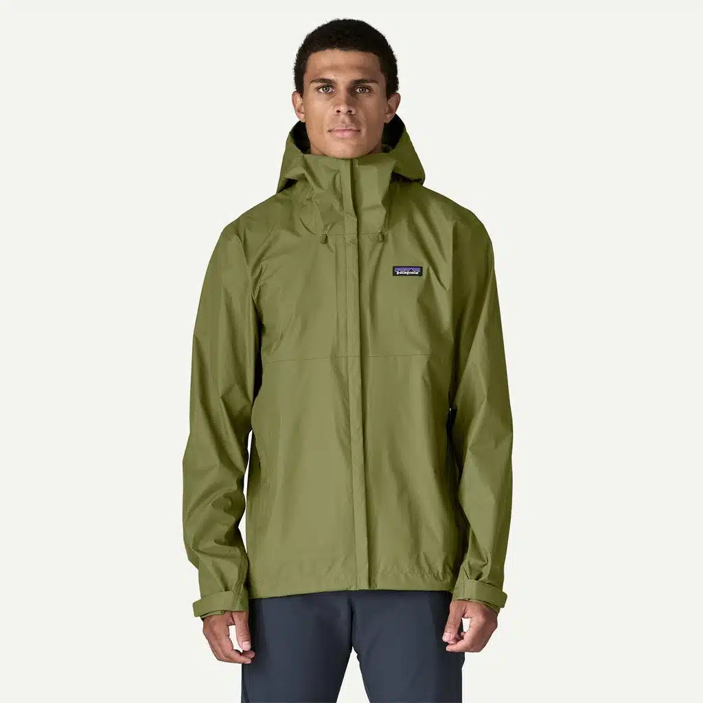 Patagonia Men's Torrentshell 3L Jacket Caper Green 2 Patagonia Men's Torrentshell 3L Jacket Caper Green - Image 2