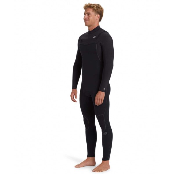 Alternative view of Billabong Men's 4/3mm Furnace Natural Chest Zip Black