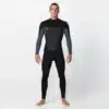 O'Neill Mens Defender 4/3mm Chest Zip Wetsuit: Colour Graphite