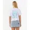 Rip Curl Women's Sunrise Crop Tee White 7 ripcurl shirt white2