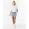 Rip Curl Women's Sunrise Crop Tee White 9 ripcurl shirt white3