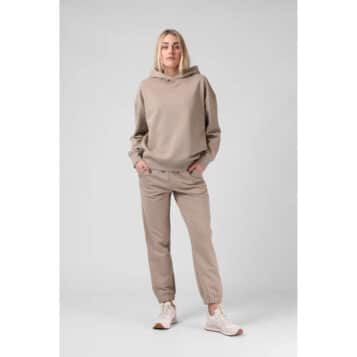 RPM Women's Script Tracky Pant Taupe