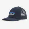 Patagonia P-6 Logo LoPro Trucker Hat New Navy