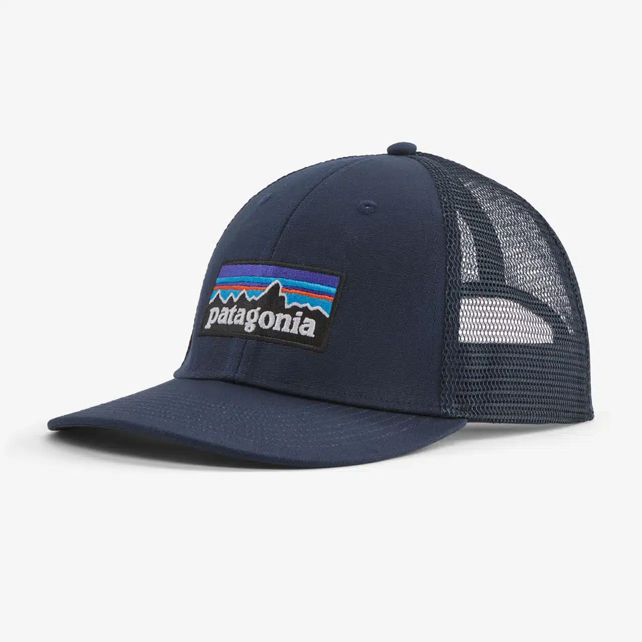 Patagonia P-6 Logo LoPro Trucker Hat New Navy 1 Patagonia P-6 Logo LoPro Trucker Hat New Navy