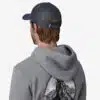 Patagonia P-6 Logo LoPro Trucker Hat New Navy 5 trucker cap new navy1