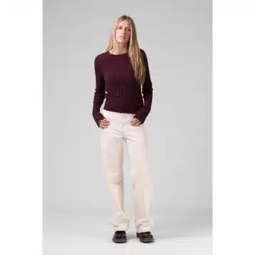 RPM Women's Wide Knit LS - Plum