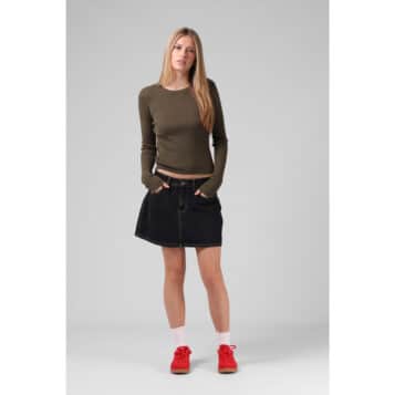 RPM Women's Knitted L/S Olive